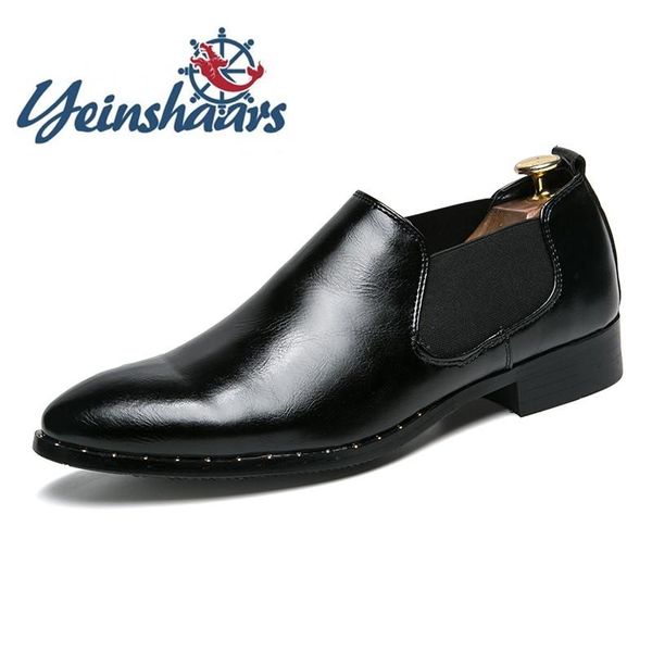 business formal men shoes leather loafers leisure walk comfortable slip on casual shoes spring autumn minimalist for men, Black
business formal men shoes leather loafers leisure walk comfortable slip on casual shoes spring autumn minimalist for men, Black