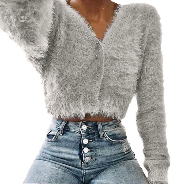 jaycosia 2021 women fashion v neck long sleeve furry casual sweater crop popular ropa mujer invierno 1119, White;black
jaycosia 2021 women fashion v neck long sleeve furry casual sweater crop popular ropa mujer invierno 1119, White;black