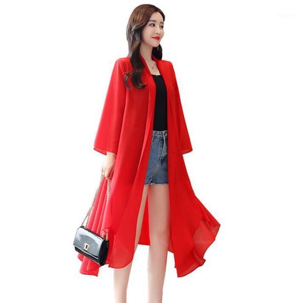 long section sun protection clothing 2020 new women summer thin cardigan jacket long sleeve loose beach shawls seaside coat1, Black;brown
long section sun protection clothing 2020 new women summer thin cardigan jacket long sleeve loose beach shawls seaside coat1, Black;brown