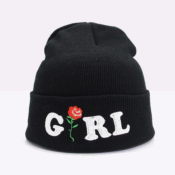 beanie/skull caps fashion women's winter embroidered girl rose cuff beanies hat knit skullies cap white pink black aqua, Blue;gray
beanie/skull caps fashion women's winter embroidered girl rose cuff beanies hat knit skullies cap white pink black aqua, Blue;gray