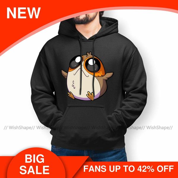 cool porg hoodies cute porg hoodie long length cotton hoodies warm outdoor pullover hoodie xxxl 1019, Black
cool porg hoodies cute porg hoodie long length cotton hoodies warm outdoor pullover hoodie xxxl 1019, Black