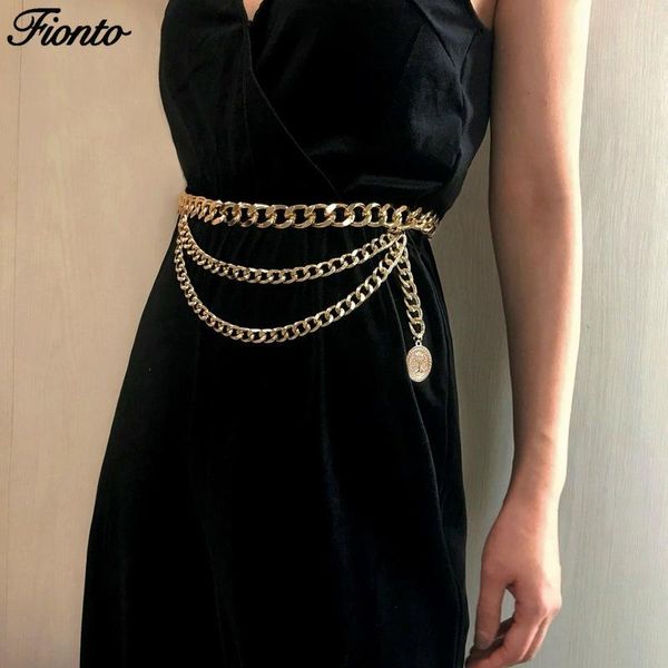 fionto fashion jewelry woman retro chain exaggerated body chain personality tassel pendant waist belts for women, Black;brown
fionto fashion jewelry woman retro chain exaggerated body chain personality tassel pendant waist belts for women, Black;brown