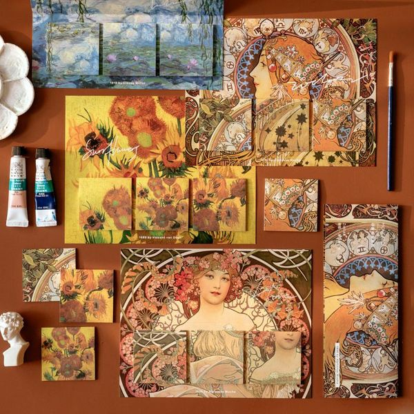 60pcs vintage van gogh memo pad sticky notes канцелярские наклейки индексирует it planner наклейки блокноты офиса школьные принадлежности wm
60pcs vintage van gogh memo pad sticky notes канцелярские наклейки индексирует it planner наклейки блокноты офиса школьные принадлежности wm