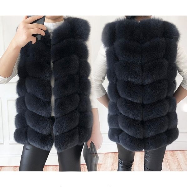 waistcoat short sleeveless vestwoman winter warm natural vest real jacket fox fur coats 201102, Black
waistcoat short sleeveless vestwoman winter warm natural vest real jacket fox fur coats 201102, Black