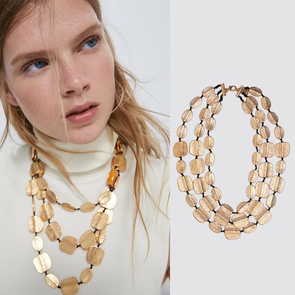 new shell neckalce 2020 summer bohemain shell stone pendant neckalce fashion gold metal multi layer necklace for women jewelry, Golden;silver
new shell neckalce 2020 summer bohemain shell stone pendant neckalce fashion gold metal multi layer necklace for women jewelry, Golden;silver