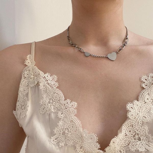 kpop heart clavicle chate titanium steel choker ожерелье для женщин эстетики ювелирные изделия 2020 мода ожерелье друзья, Golden;silver
kpop heart clavicle chate titanium steel choker ожерелье для женщин эстетики ювелирные изделия 2020 мода ожерелье друзья, Golden;silver