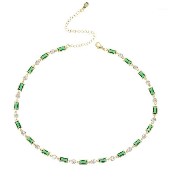 geometric baguette round cubic zirconia cz station link chain red green stone choker short women necklace fashion1, Silver
geometric baguette round cubic zirconia cz station link chain red green stone choker short women necklace fashion1, Silver
