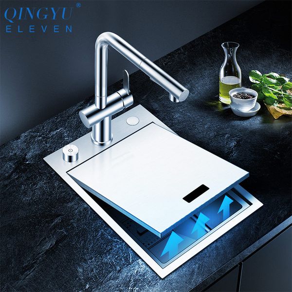 handmade brushed kitchen sink 304 stainless steel 4mm thickness above mount installation cover hidden single kitchen bar sink
handmade brushed kitchen sink 304 stainless steel 4mm thickness above mount installation cover hidden single kitchen bar sink