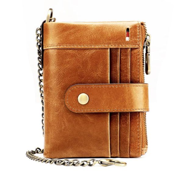 wallets crazy horse wallet men genuine leather retro multifunction male multi card holder man short bifold rfid chain coin purse, Red;black
wallets crazy horse wallet men genuine leather retro multifunction male multi card holder man short bifold rfid chain coin purse, Red;black