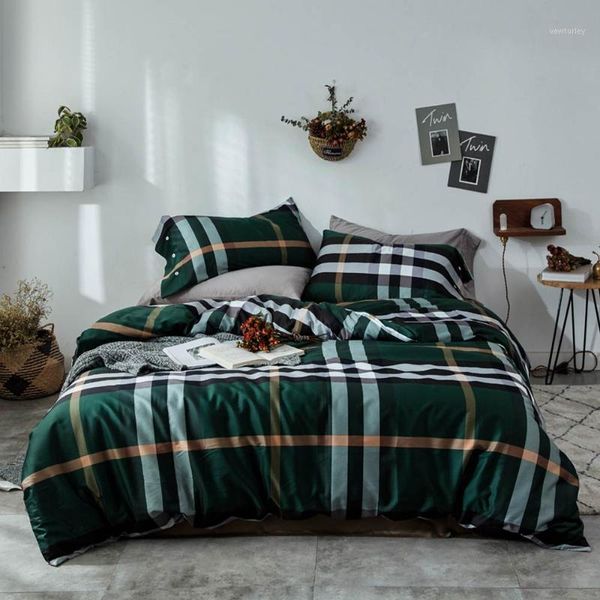 bedding sets green stripes plaids high count egyptian cotton set king size bedlinens flat sheet duvet cover set1
bedding sets green stripes plaids high count egyptian cotton set king size bedlinens flat sheet duvet cover set1
