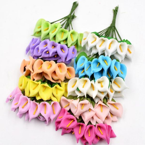 12pcs/lot artificial flower foam calla for wedding home party decoration diy scrapbooking decor craft wreath fake flower jllnac
12pcs/lot artificial flower foam calla for wedding home party decoration diy scrapbooking decor craft wreath fake flower jllnac