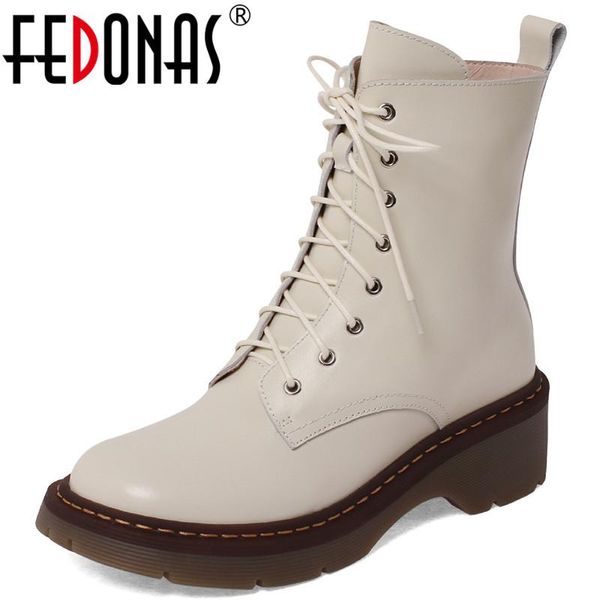 fedonas genuine leather motorcycle boots for women thick botton round toe shoes woman heels winter warm ankle boots women, Black
fedonas genuine leather motorcycle boots for women thick botton round toe shoes woman heels winter warm ankle boots women, Black