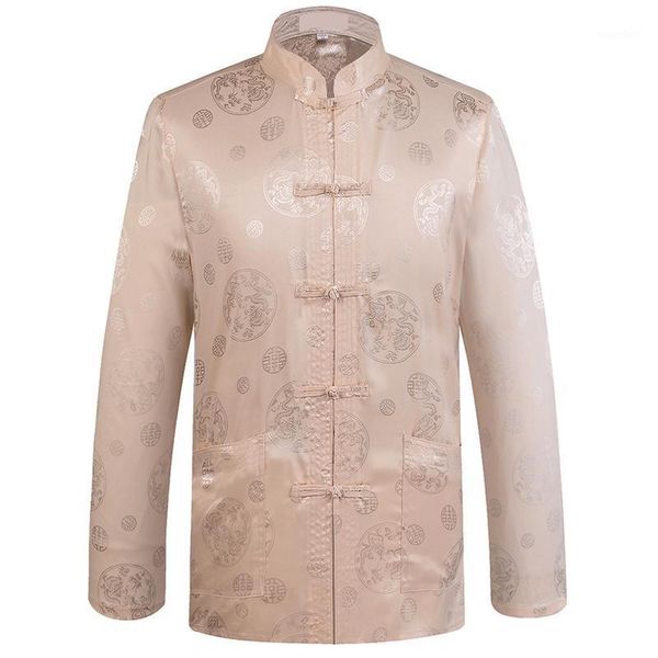 long sleeve shirt new chinese traditional men's mandarin collar full dragon tang suit clothing blouse plus size 4xl1, White;black
long sleeve shirt new chinese traditional men's mandarin collar full dragon tang suit clothing blouse plus size 4xl1, White;black