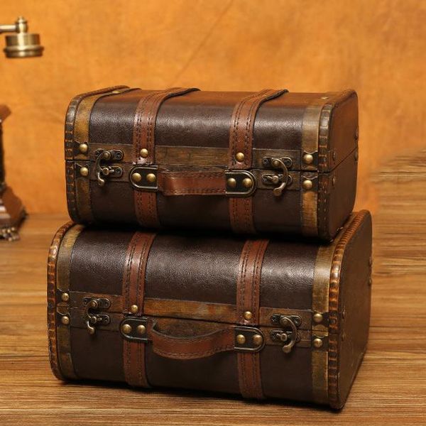 wooden box european suitcase vintage box gift wooden jewelry storage, Pink;blue
wooden box european suitcase vintage box gift wooden jewelry storage, Pink;blue