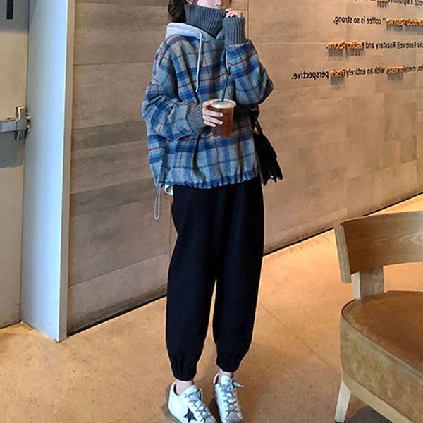 2sf4b2020 new autumn and winter large women's clothes fat sister younger age show thin sweater women pants two piece suit foreign, Black
2sf4b2020 new autumn and winter large women's clothes fat sister younger age show thin sweater women pants two piece suit foreign, Black