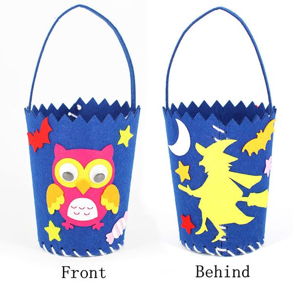 children handmade candy kindergarten halloween diy basket storage bag pumpkin witch castle design
children handmade candy kindergarten halloween diy basket storage bag pumpkin witch castle design