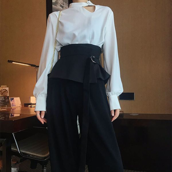 women peplum belt waistband for dress shirts sashes ruffles corset new 2019 black t200327, Black;brown
women peplum belt waistband for dress shirts sashes ruffles corset new 2019 black t200327, Black;brown