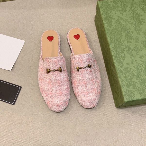 womens slipper fashion luxury designer women mules half-drag metal decor leather closed toe sandals outdoor travelling females slides 321215, Black
womens slipper fashion luxury designer women mules half-drag metal decor leather closed toe sandals outdoor travelling females slides 321215, Black