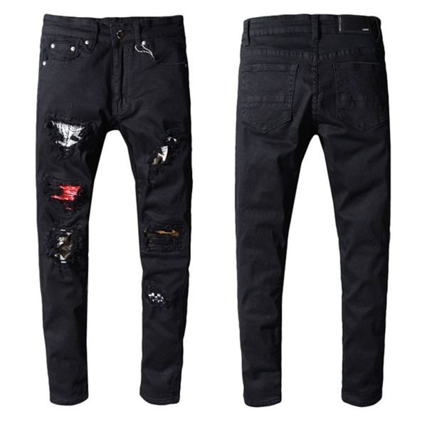 2021 amir mens jean distrsed ripped bikers luxury digner jeans slim fit motorcycle biker denim for men s black pour homm, Blue
2021 amir mens jean distrsed ripped bikers luxury digner jeans slim fit motorcycle biker denim for men s black pour homm, Blue
