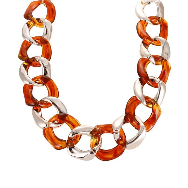 statement tortoiseshell big acrylic chunky choker necklaces for women bohemian gold color long chain pendants necklaces jewelry, Silver
statement tortoiseshell big acrylic chunky choker necklaces for women bohemian gold color long chain pendants necklaces jewelry, Silver