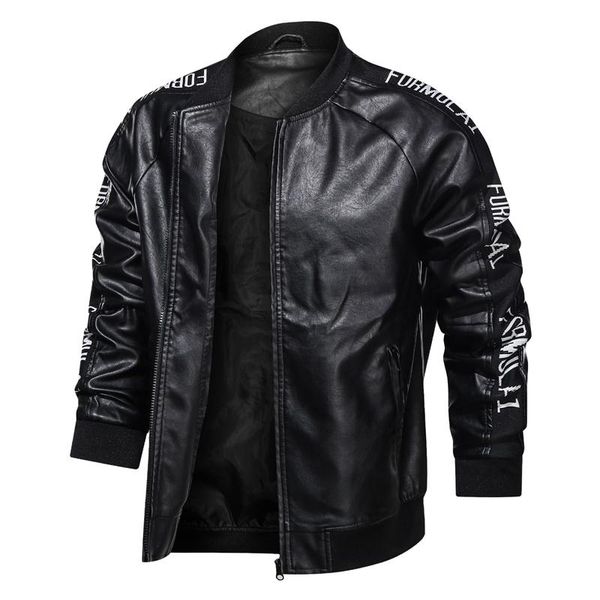 men's leather jackets autumn new casual motorcycle pu jacket men leather coats brand punk multi design style biker bomber coat, Black;brown
men's leather jackets autumn new casual motorcycle pu jacket men leather coats brand punk multi design style biker bomber coat, Black;brown