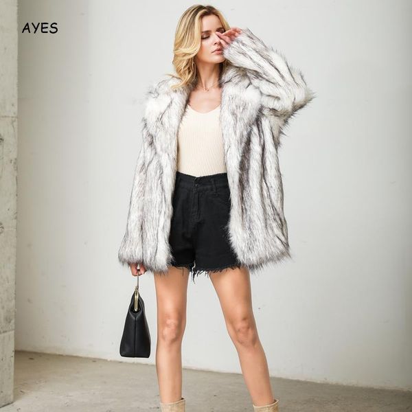 2020 winter faux fur coat women fur faux jackets coat long sleeve streetwear outwear hairy coats plus size outwear, Black
2020 winter faux fur coat women fur faux jackets coat long sleeve streetwear outwear hairy coats plus size outwear, Black