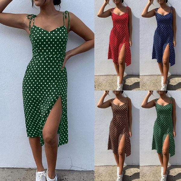 женщины sexy спагетти ремень узелок горошек split хем backless летнее платье летнее платье vestidos, Black;gray
женщины sexy спагетти ремень узелок горошек split хем backless летнее платье летнее платье vestidos, Black;gray