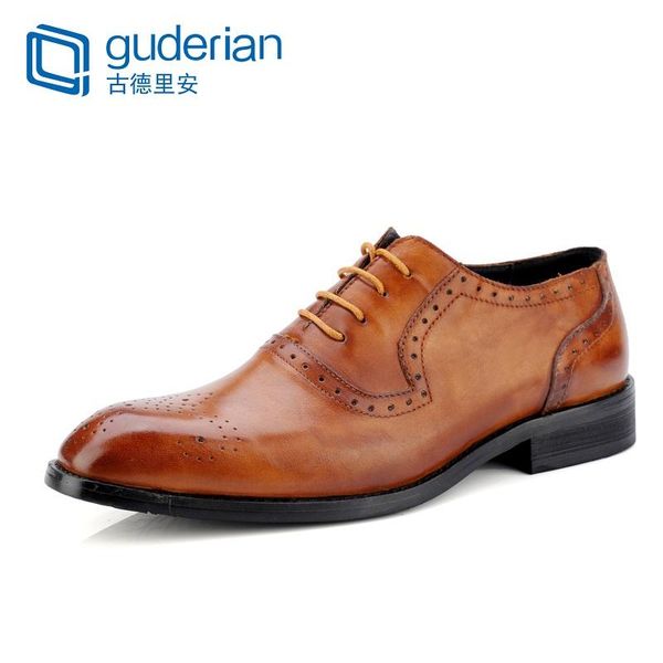 guderian genuine leather oxford shoes for men brogues wedding shoes men italian brand business mens formal herren schuhe, Black
guderian genuine leather oxford shoes for men brogues wedding shoes men italian brand business mens formal herren schuhe, Black