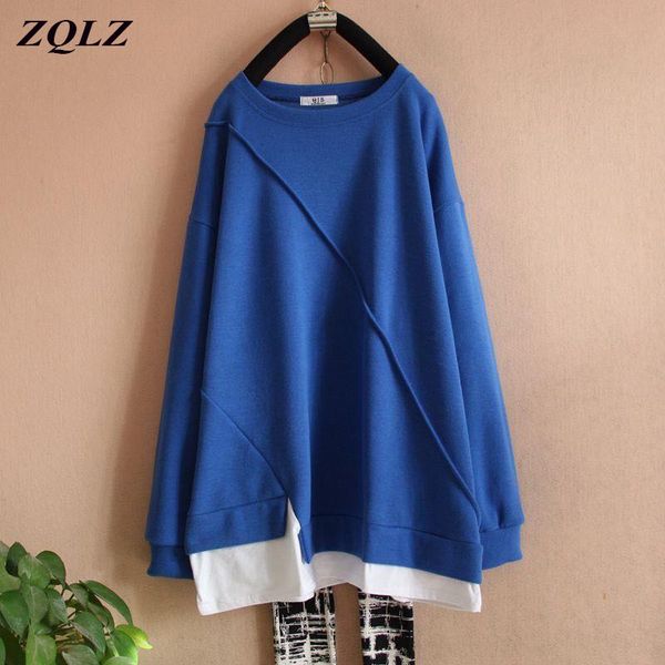 winter women t shirt new plus size l-4xl casual loose long sleeve female harajuku patchwoek korean style women t-shirt 201125, White
winter women t shirt new plus size l-4xl casual loose long sleeve female harajuku patchwoek korean style women t-shirt 201125, White