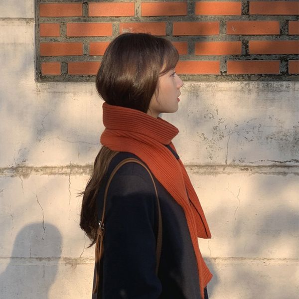 quality ~ 2020 new orange knitted scarf women's winter ins fashion korean version of versatile wool lovers neckwear, Blue;gray
quality ~ 2020 new orange knitted scarf women's winter ins fashion korean version of versatile wool lovers neckwear, Blue;gray