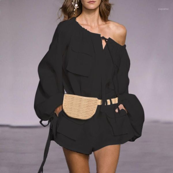 short overalls party jumpsuits women long sleeve rompers with 4 pockets 2020 vonda female casual jumpsuits plus size s-5xl pants1, Black;white
short overalls party jumpsuits women long sleeve rompers with 4 pockets 2020 vonda female casual jumpsuits plus size s-5xl pants1, Black;white
