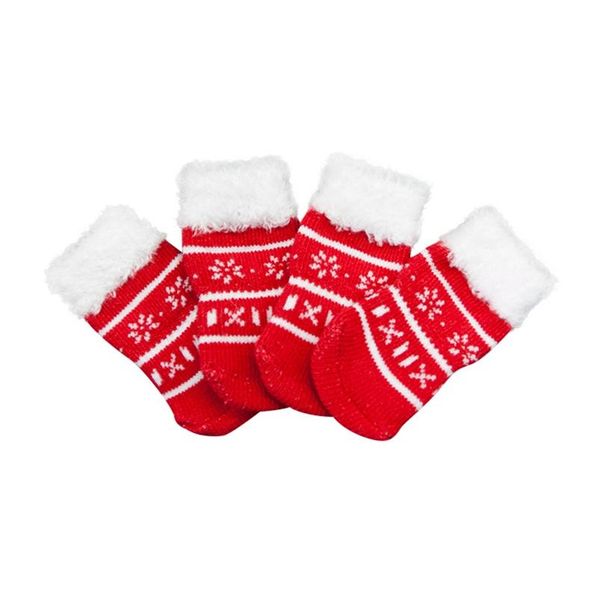 4pcs/set small pet dog shoes anti-slip knit patterns soft warm knitted socks clothes apparels for small medium la wmtkrk
4pcs/set small pet dog shoes anti-slip knit patterns soft warm knitted socks clothes apparels for small medium la wmtkrk