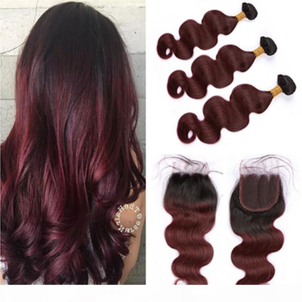 #1b 99j wine red ombre peruvian virgin hair bundles with closure body wave ombre burgundy human hair weaves 3bundles with lace closure 4x4, Black
#1b 99j wine red ombre peruvian virgin hair bundles with closure body wave ombre burgundy human hair weaves 3bundles with lace closure 4x4, Black