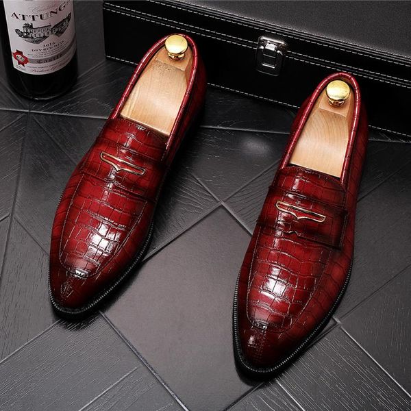 men pointed classic crocodile pattern leather shoes flats oxfords designer wedding dress prom homecoming shoes for man oxford, Black
men pointed classic crocodile pattern leather shoes flats oxfords designer wedding dress prom homecoming shoes for man oxford, Black