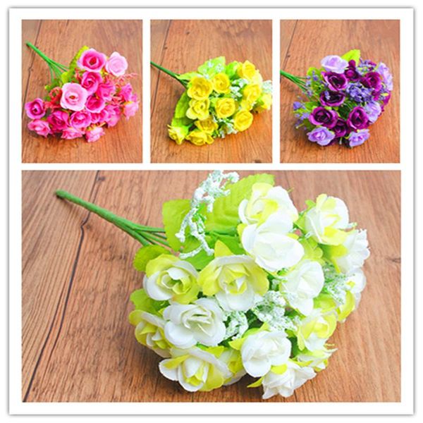 decorative flowers & wreaths artificial flower dried plant leaf 7head masonry rose fake silk bouquet party decor
decorative flowers & wreaths artificial flower dried plant leaf 7head masonry rose fake silk bouquet party decor