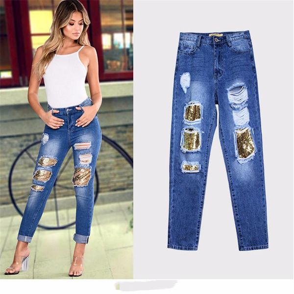 2020 women skinny jeans new stylish high waisted skinny denim slim pencil jeans styles ladies ripped hole 25-30 size, Blue
2020 women skinny jeans new stylish high waisted skinny denim slim pencil jeans styles ladies ripped hole 25-30 size, Blue