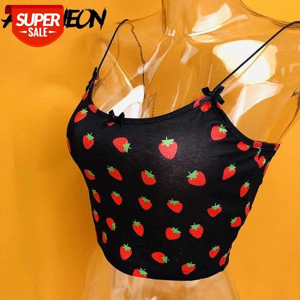 allneon kawaii pink cropped camis spaghetti strap strawberry print summer crop for women vintage sweet ladies tanks #sy4z, White
allneon kawaii pink cropped camis spaghetti strap strawberry print summer crop for women vintage sweet ladies tanks #sy4z, White