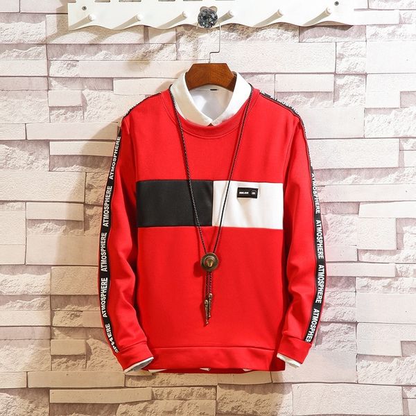 tjlcx spring 2020 new long sleeve t-shirt round neck style men's sweater trend versatile youth korean coat sweatert-shirt sweatercoat w, Black
tjlcx spring 2020 new long sleeve t-shirt round neck style men's sweater trend versatile youth korean coat sweatert-shirt sweatercoat w, Black
