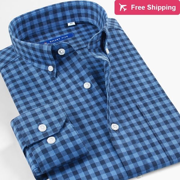 2020 smart shirt five-man 100% cotton plaid shirts fine office setting for men's clothes o5dy, White;black
2020 smart shirt five-man 100% cotton plaid shirts fine office setting for men's clothes o5dy, White;black