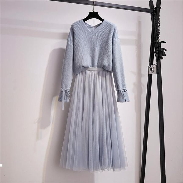 autumn 2021 new for women long sleeve rentals up knitted-or-crocheted pullover+ solid color 2 piece set ladies suit y487 2j9w, Gray
autumn 2021 new for women long sleeve rentals up knitted-or-crocheted pullover+ solid color 2 piece set ladies suit y487 2j9w, Gray