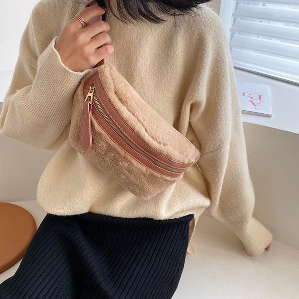 2020 new autumn and winter women's chest bag fashion plush waist bag large capacity shoulder messenger small chest lady1
2020 new autumn and winter women's chest bag fashion plush waist bag large capacity shoulder messenger small chest lady1