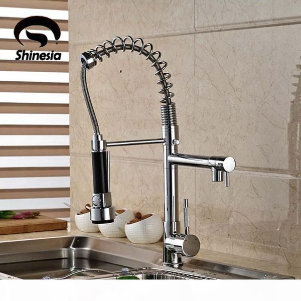 good quality wholesale and retail chrome finished pull out spring kitchen faucet swivel spout vessel sink mixer tap and cold
good quality wholesale and retail chrome finished pull out spring kitchen faucet swivel spout vessel sink mixer tap and cold