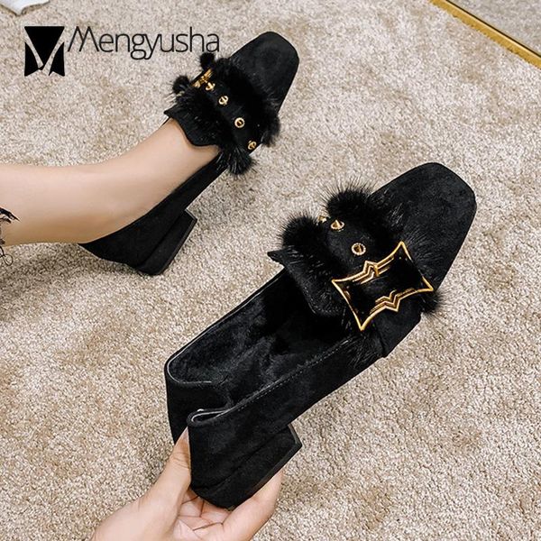 metal buckle fur flats woman metalic studs winter cotton shoes for women square toe low heels nubuck velvet loafers big size 41, Black
metal buckle fur flats woman metalic studs winter cotton shoes for women square toe low heels nubuck velvet loafers big size 41, Black