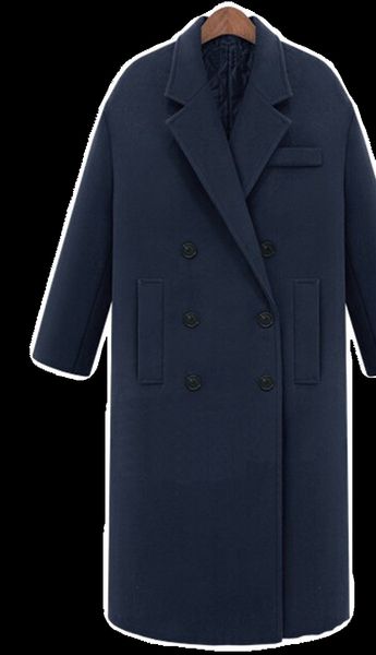 2021 new ladies sheer wool coat plus cotton thin double breasted super long autumn and winter mlm5, Black
2021 new ladies sheer wool coat plus cotton thin double breasted super long autumn and winter mlm5, Black