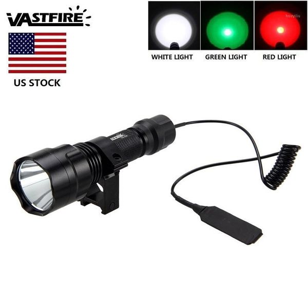 flashlights torches powerful lumens t6 led waterproof torch hunting light 3 color red/green/white for us stock1
flashlights torches powerful lumens t6 led waterproof torch hunting light 3 color red/green/white for us stock1