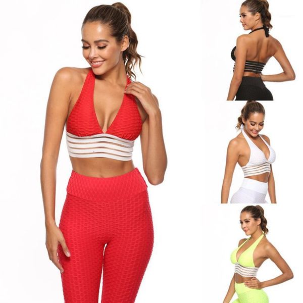 gym clothing 2021 leisure bralette brassiere sport women fitness femme underwear jacquard fabric yoga bra multicolor women's clothi, White;black
gym clothing 2021 leisure bralette brassiere sport women fitness femme underwear jacquard fabric yoga bra multicolor women's clothi, White;black