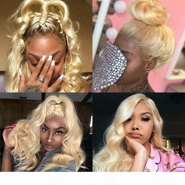 613 blonde body wave full lace wigs lace front human hair wig preplucked hairline for black women wave hair with baby hair 8~20inch, Black;brown
613 blonde body wave full lace wigs lace front human hair wig preplucked hairline for black women wave hair with baby hair 8~20inch, Black;brown