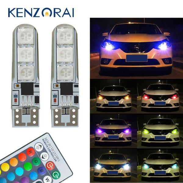 2pcs w5w t10 rgb clearance light new universal car rgb cob 6smd car light bulbs with remote controller accessories colorful
2pcs w5w t10 rgb clearance light new universal car rgb cob 6smd car light bulbs with remote controller accessories colorful