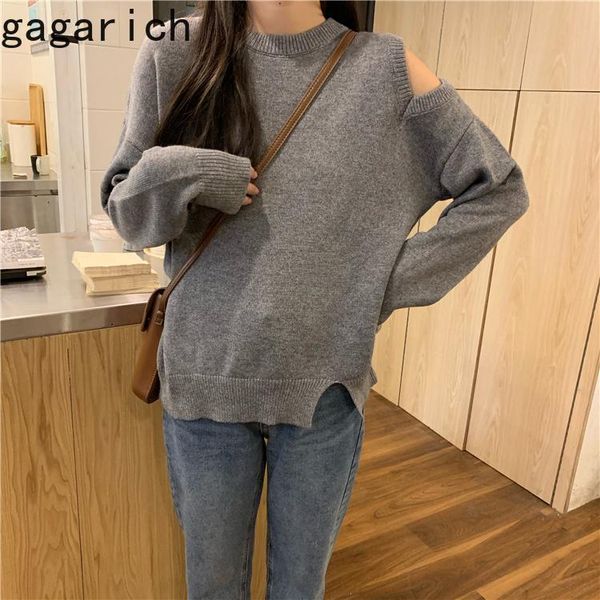 women's sweaters gagarich women sweater 2021 winter autumn korea simple casual shoulder hollowed designed ladies minimalist knitted, White;black
women's sweaters gagarich women sweater 2021 winter autumn korea simple casual shoulder hollowed designed ladies minimalist knitted, White;black