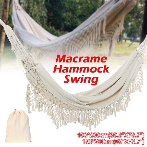 2 person hammock large brazilian macrame fringe double hammock swing net chair out/indoor hanging hammock swings 1009
2 person hammock large brazilian macrame fringe double hammock swing net chair out/indoor hanging hammock swings 1009